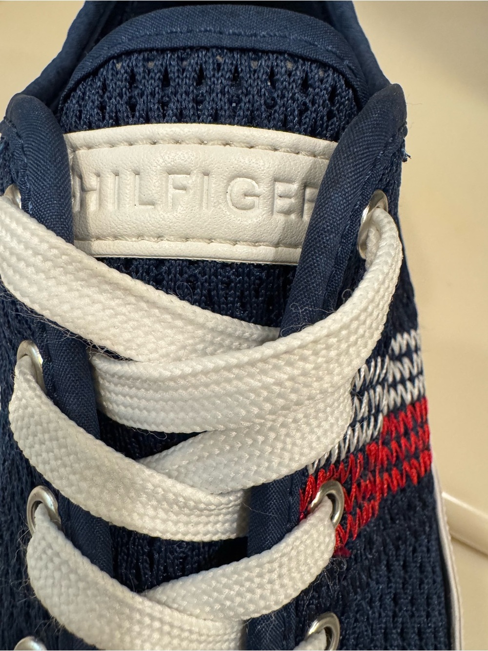 Tommy Hilfiger Red White And Blue Sneakers Fourth Of July Size 7.5 - Picture 16 of 16